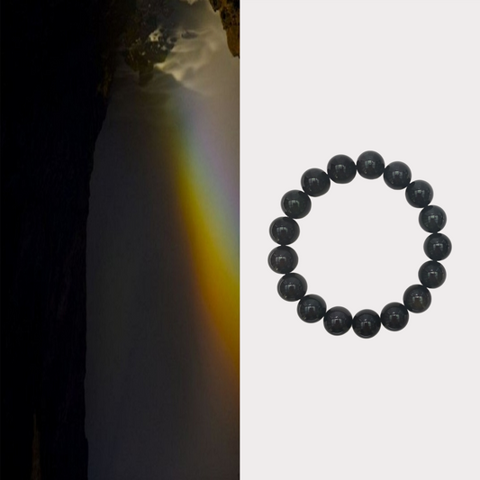 Rainbow Obsidian Bracelet 12mm