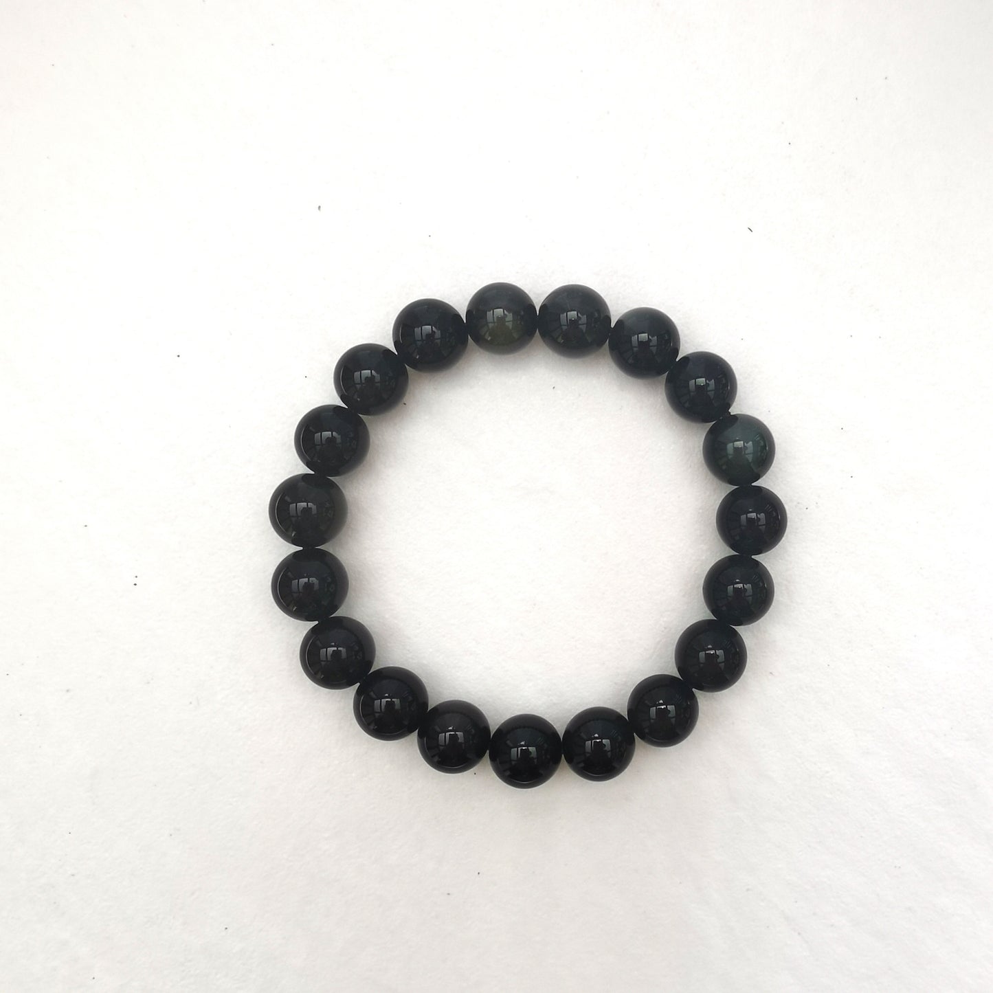 Rainbow Obsidian Bracelet 10mm