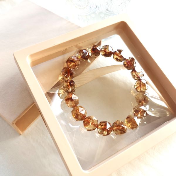 Natural Citrine Bracelet 9mm