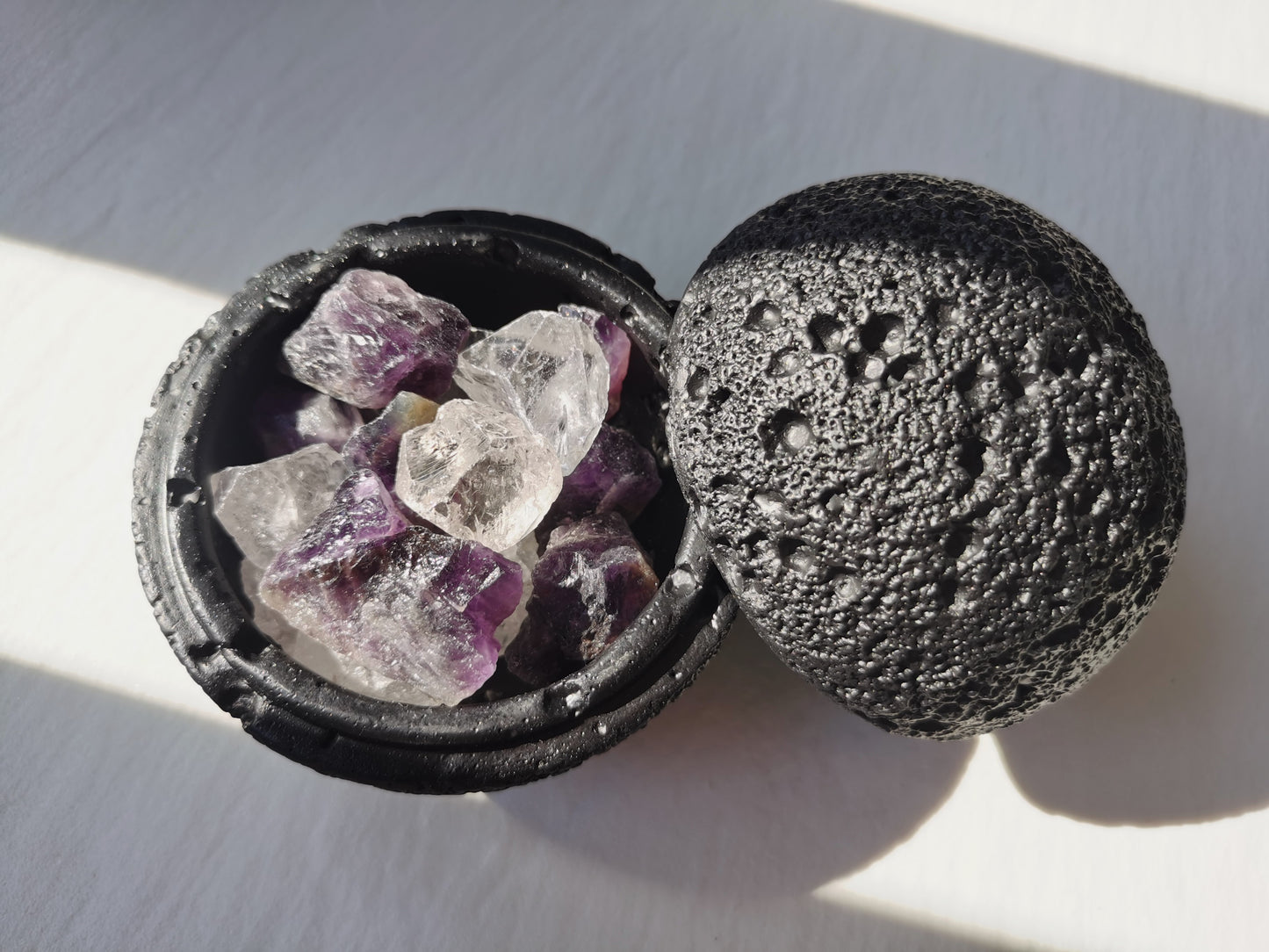 Lunar Volcanic Rock Aromatherapy Set